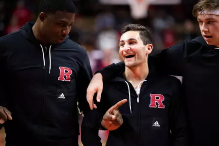 The Rutgers Scarlet Knights men’s basketball team take on NJIT at the RAC in Piscataway, NJ on November 26, 2019.
(Ben Solomon/Rutgers Athletics)