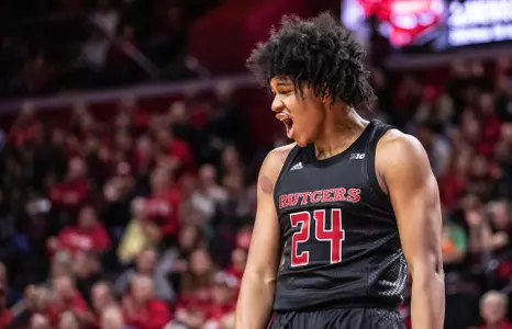 The Rutgers Scarlet Knights men’s basketball team take on UMass at the Rutgers Athletic Center in Piscataway, NJ on Friday, November 29, 2019.
(Ben Solomon/Rutgers Athletics)