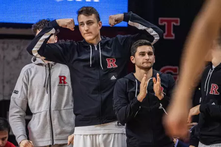 The Rutgers Scarlet Knights men’s basketball team take on NJIT at the RAC in Piscataway, NJ on November 26, 2019.(Ben Solomon/Rutgers Athletics)