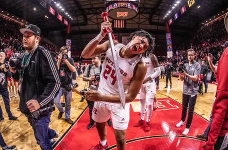 The Rutgers Scarlet Knights men's basketball team takes on the Penn State Nittany Lions at the Rutgers Athletic Center in Piscataway, NJ on Tuesday January 7, 2020.
(Ben Solomon/Rutgers Athletics)