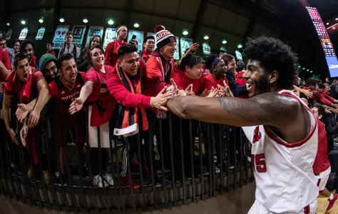 The Rutgers Scarlet Knights men’s basketball team takes on the Wisconsin Badgers at the RAC on December 11, 2019.
(Ben Solomon/Rutgers Athletics)