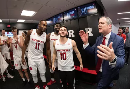 The Rutgers Scarlet Knights men's basketball team takes on the Penn State Nittany Lions at the Rutgers Athletic Center in Piscataway, NJ on Tuesday January 7, 2020.(Ben Solomon/Rutgers Athletics)