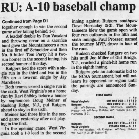 1990 Atlantic 10 Champions