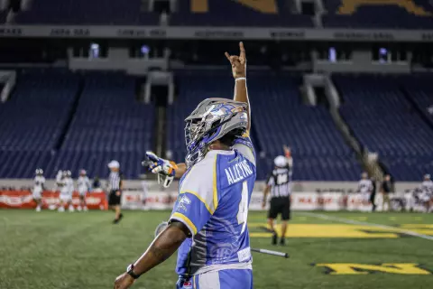Kris Alleyne Major League Lacrosse Connecticut Hammerheads
