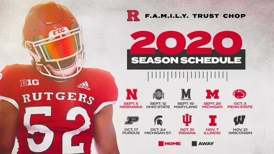 2020 Rutgers Big Ten Football Schedule