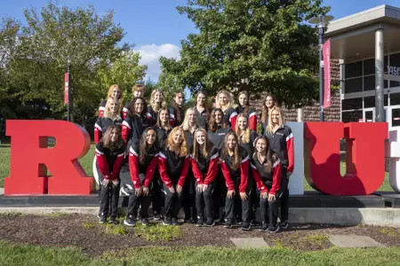 2021-22 Rutgers Women's Swimming & Diving Team Photo