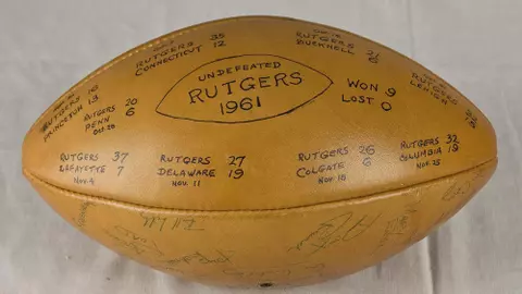 1961 Rutgers Football
