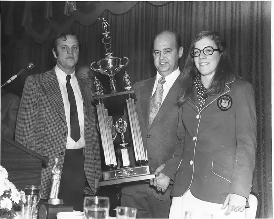 Frank Elm - Judy Melnick - First Rutgers female swimmer and olympian