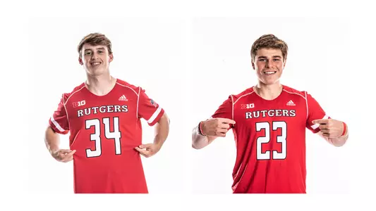 Men's Lacrosse Captains: Ryan Gallagher and Colin Kirst