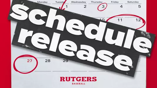 2021 Rutgers Baseball Schedule