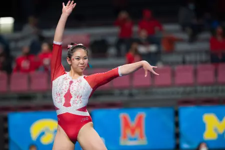 B1G Women Gymnastics Tournament Belle Huang