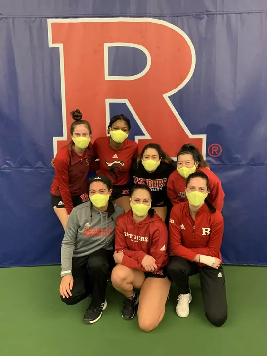 Anela Dujsic - Tennis team with Masks