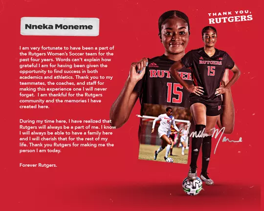 Nneka - Thank you, Rutgers