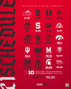 Field Hockey Schedule