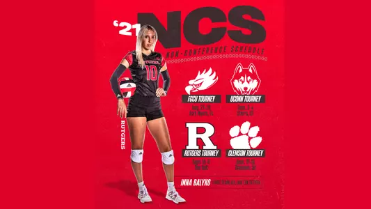 2021 Rutgers Volleyball Nonconference Schedule
