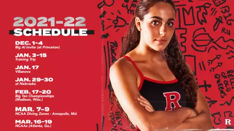 2021-22 Women's Swimming & Diving Schedule