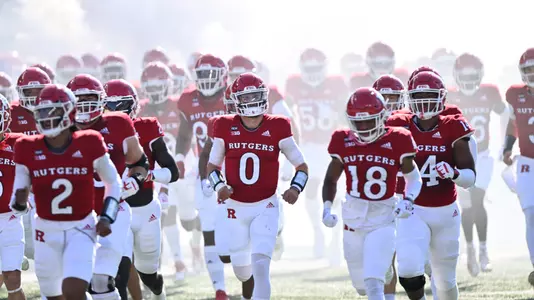 Rutgers Football takes the field