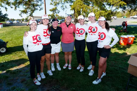 PISCATAWAY, NJ - OCTOBER 7 : Rutgers Women’s Golf hosts the 2022 Unger-DeBlasio Cup on October 7, 2022 at Rutgers University Golf Course in Piscataway, NJ. (Photo by David L. Nemec