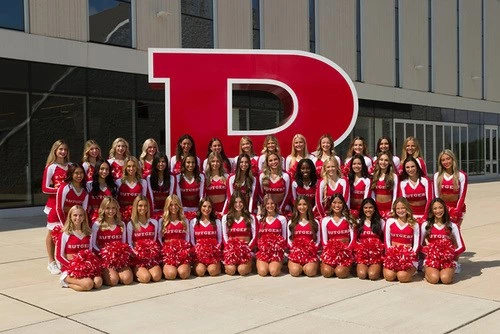 Rutgers Spirit Team, Piscataway, NJ. 08/30/2022 Photo by Steve Hockstein/HarvardStudio.com