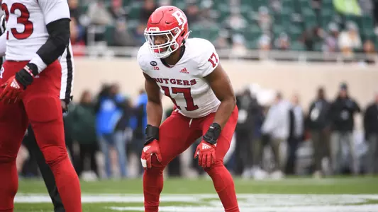 Nov 12, 2022; East Lansing, Michigan, USA; During the game between Rutgers Scarlet Knights and Michigan State Spartans at Spartan Stadium. Credit: Tim Fuller-Rutgers Athletics