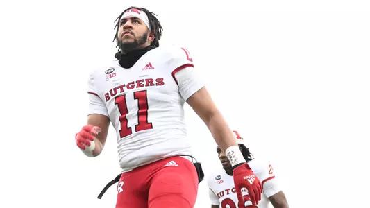 Nov 12, 2022; East Lansing, Michigan, USA; During the game between Rutgers Scarlet Knights and Michigan State Spartans at Spartan Stadium. Credit: Tim Fuller-Rutgers Athletics