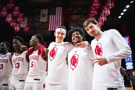 Rutgers menâ??s basketball takes on Rider University at Jersey Mikeâ??s Arena in Piscataway, NJ on Tuesday, November 22, 2022. (Dakota Moyer/Rutgers Athletics)