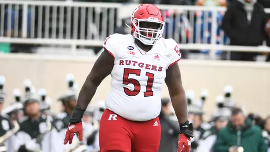 Nov 12, 2022; East Lansing, Michigan, USA; During the game between Rutgers Scarlet Knights and Michigan State Spartans at Spartan Stadium. Credit: Tim Fuller-Rutgers Athletics