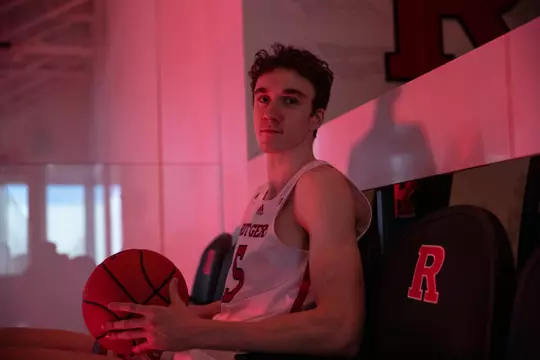 Rutgers men's basketball welcomes F Gavin Griffiths to the 2023-24 class.