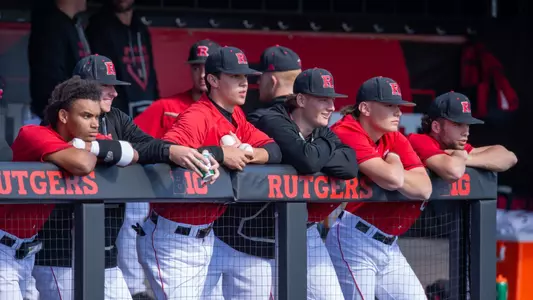 Rutgers baseball dugout