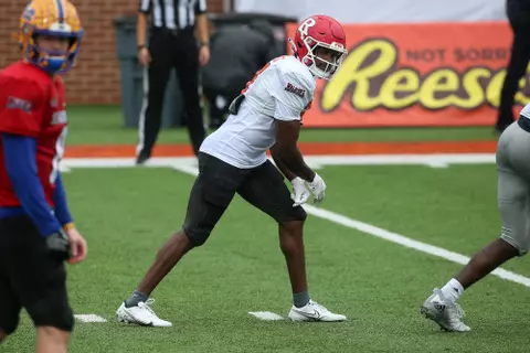Bo Melton at 2022 Reese's Senior Bowl