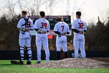 The Rutgers baseball team defeats Wagner by a score of 18-1 on March 8th at Bainton Field in Piscataway, N.J. (Ben Solomon/Rutgers Athletics)
