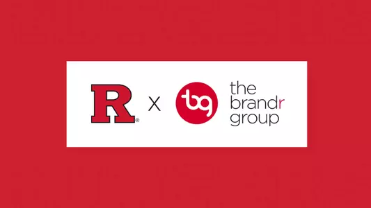 Rutgers Athletics and Brandr Lockup