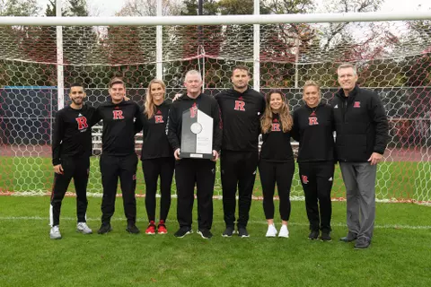 Women's soccer earned the first Big Ten regular season championship in Rutgers history in 2021