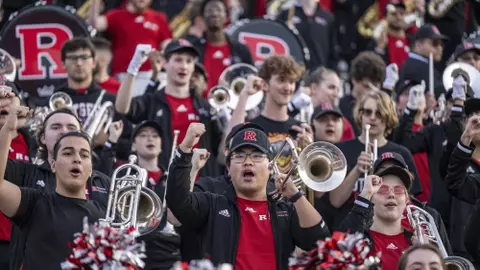 The Rutgers Scarlet Knights football team during the spring game at SHI Stadium in Piscataway, NJ on Friday April 22, 2022.
(Ben Solomon/Rutgers Athletics)