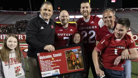 The Rutgers Scarlet Knights football team during the spring game at SHI Stadium in Piscataway, NJ on Friday April 22, 2022.
(Ben Solomon/Rutgers Athletics)