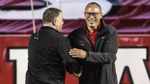 The Rutgers Scarlet Knights football team during the spring game at SHI Stadium in Piscataway, NJ on Friday April 22, 2022.
(Ben Solomon/Rutgers Athletics)