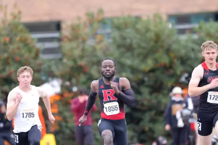Louis Akpadago Running at the Tennessee Relays