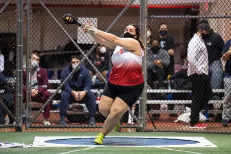 Bailey Bertrand throwing