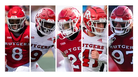 Rutgers Football Hampshire Honor Society 2021-22