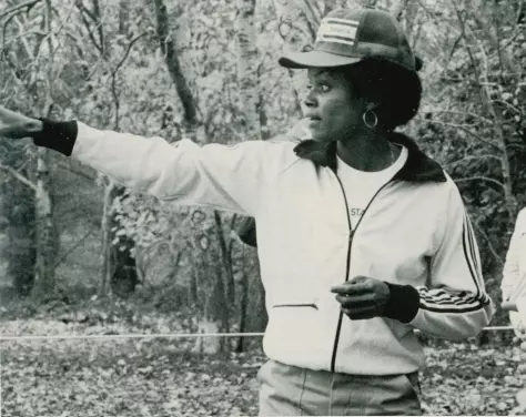 Sandra Petaway - Rutgers women's track coach