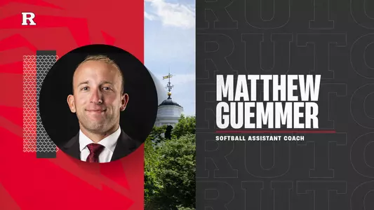Rutgers Welcomes Matthew Gruemmer - New Rutgers Softball Assistant Coach