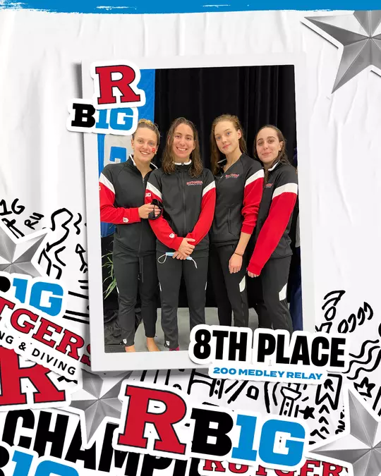 200 Medley Relay - 8th Place - Big Ten Championships