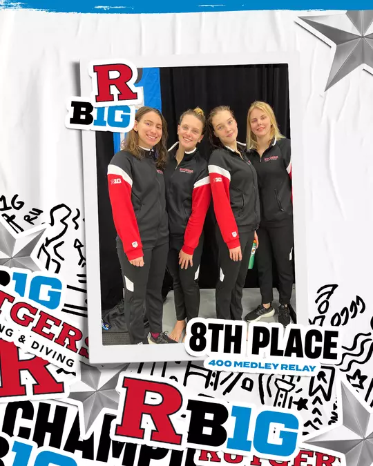 400 Medley Relay - 8th Place - Big Ten Championships