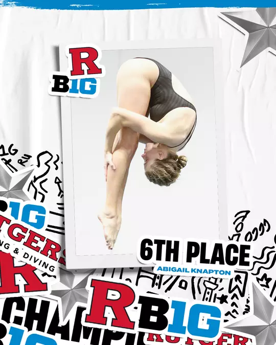 Abigail Knapton - 6th Place - 3M - Big Ten Championships