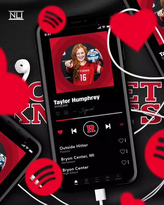 Taylor Humphrey - New Scarlet Knight - Volleyball