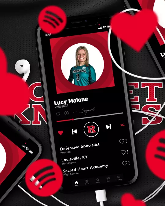 Lucy Malone - New Scarlet Knight - Volleyball