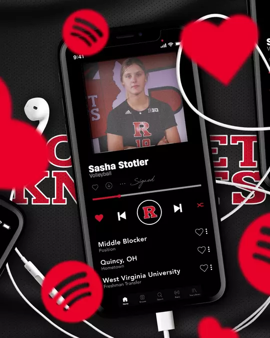 Sasha Stotler - New Scarlet Knight - Volleyball