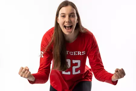 Alissa Kinkela celebrating