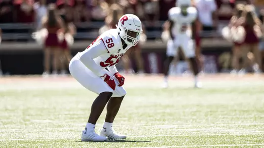 The Rutgers Scarlet Knights football team take on the Boston College Eagles at Alumni Stadium in Chestnut Hill, MA on Saturday September 3, 2022.(Ben Solomon/Rutgers Athletics)