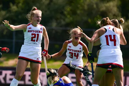 Puck Winter and Field Hockey Celebrate